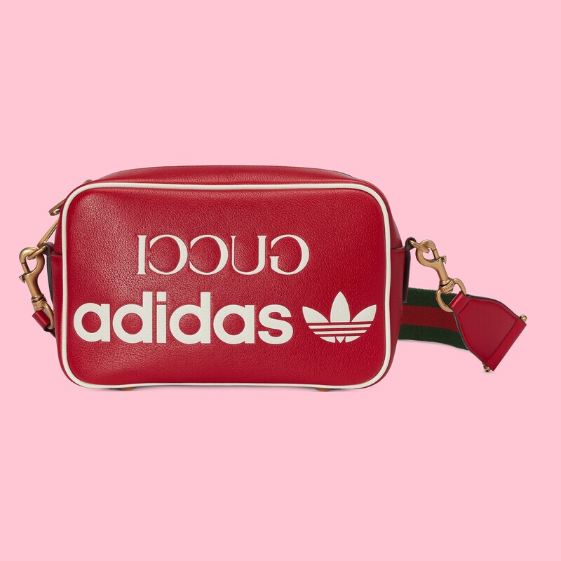 GUCCI 702427 U3ZCT 8726 adidas x Gucci Collection Small Shoulder Bag