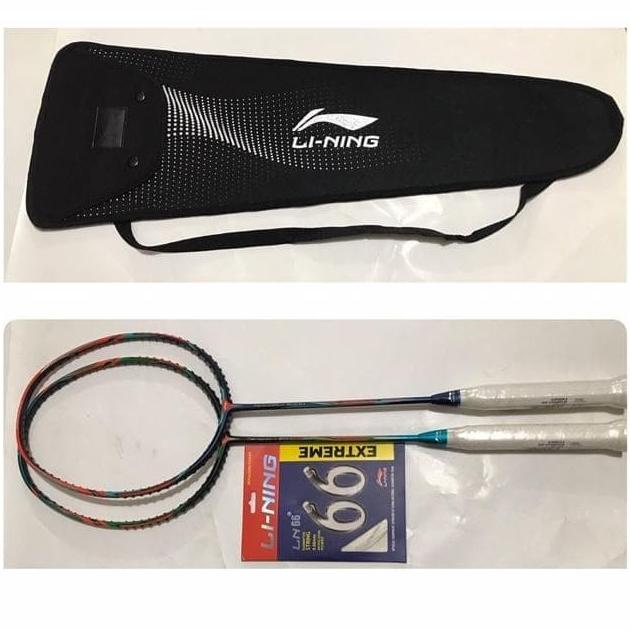 Jual LINING AERONAUT 6000 6000D DRIVE RAKET BADMINTON ORIGINAL | Shopee ...