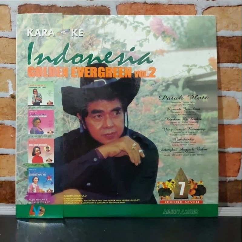 Jual Kaset Laser disc Golden Evergreen Hits vol.2 Shopee Indonesia
