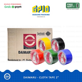 Jual LAKBAN-KAIN-HITAM-CLOTH-TAPE-DAIMARU-1-5-36-MM-X-12M-MURAH