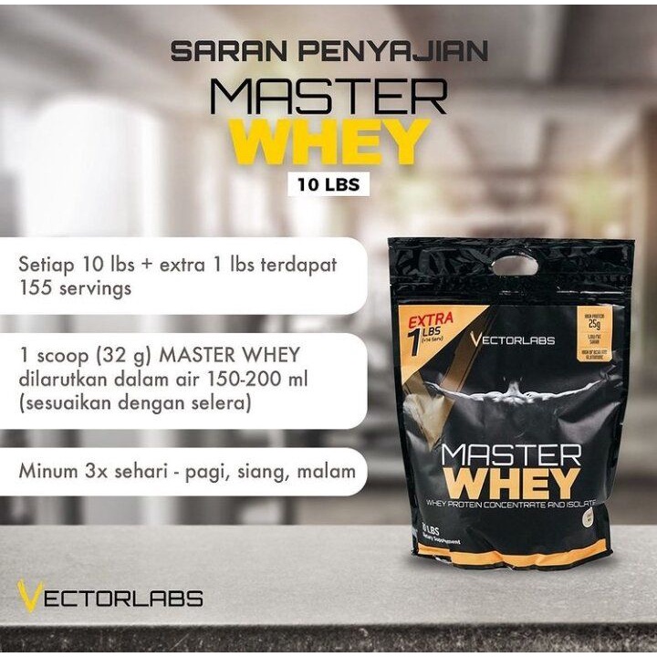 Jual VECTORLABS MASTER Susu Whey Protein Vector Labs Lab Vectorlab 3 11 ...