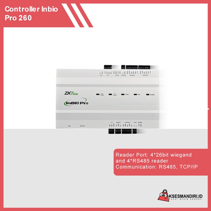 Jual Mesin Absensi Controller Inbio Pro 260 With Box | Shopee Indonesia