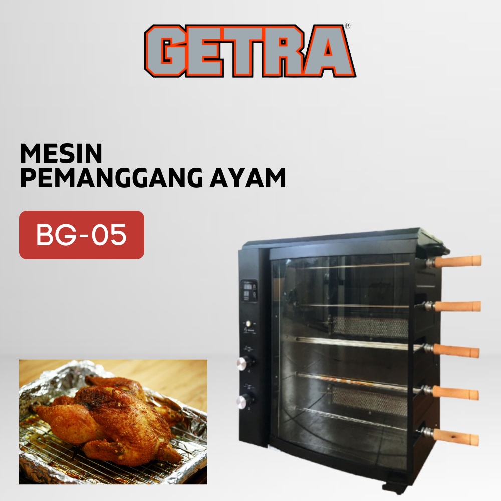 Jual Getra Bg Mesin Panggang Ayam Sistem Putar Gas Rotisseries Shopee Indonesia