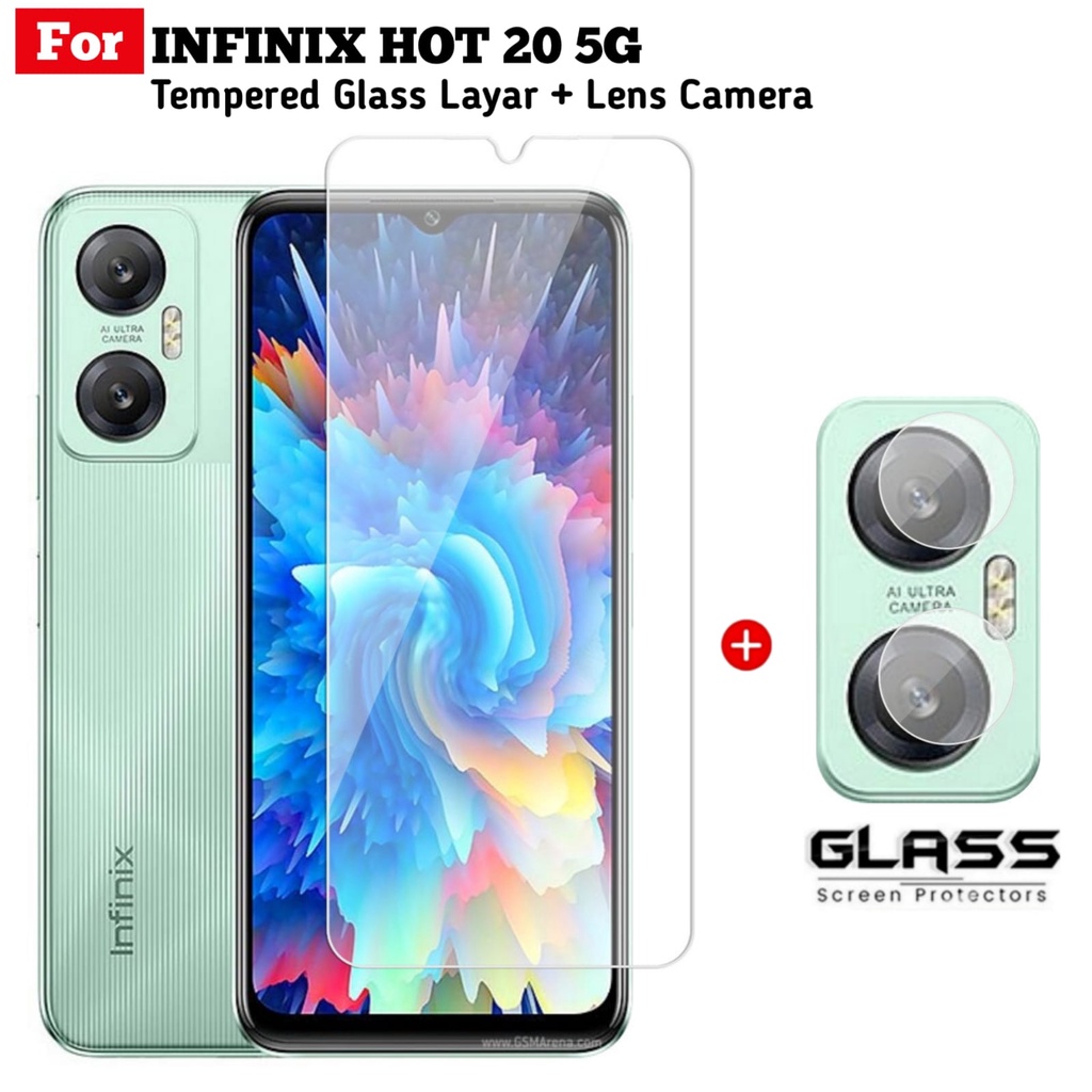 Jual Paket Tempered Glass Infinix Hot G Anti Gores Layar Clear Free