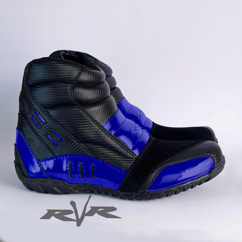 Jual sepatu touring motor RVR rush original | Shopee Indonesia