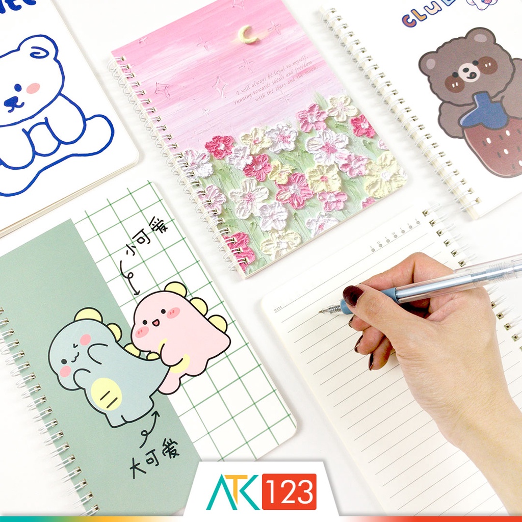 Jual Buku Catatan / Notebook A5 Motif Lucu / Fancy / Kartun / Karakter ...