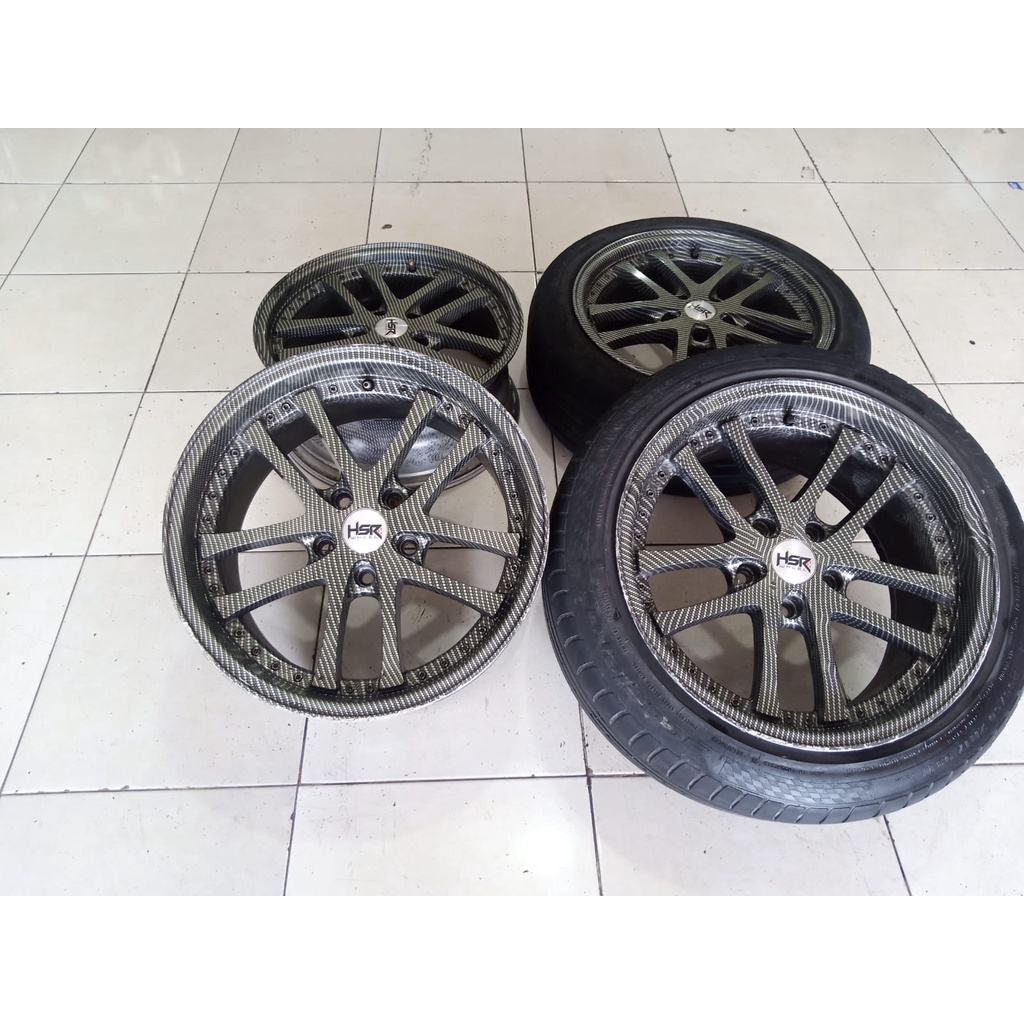 Jual Velg Mobil Bekas Seken Ring 17 Baut 5 SHOJI HSR R17X75-8,75 H5X114 ...