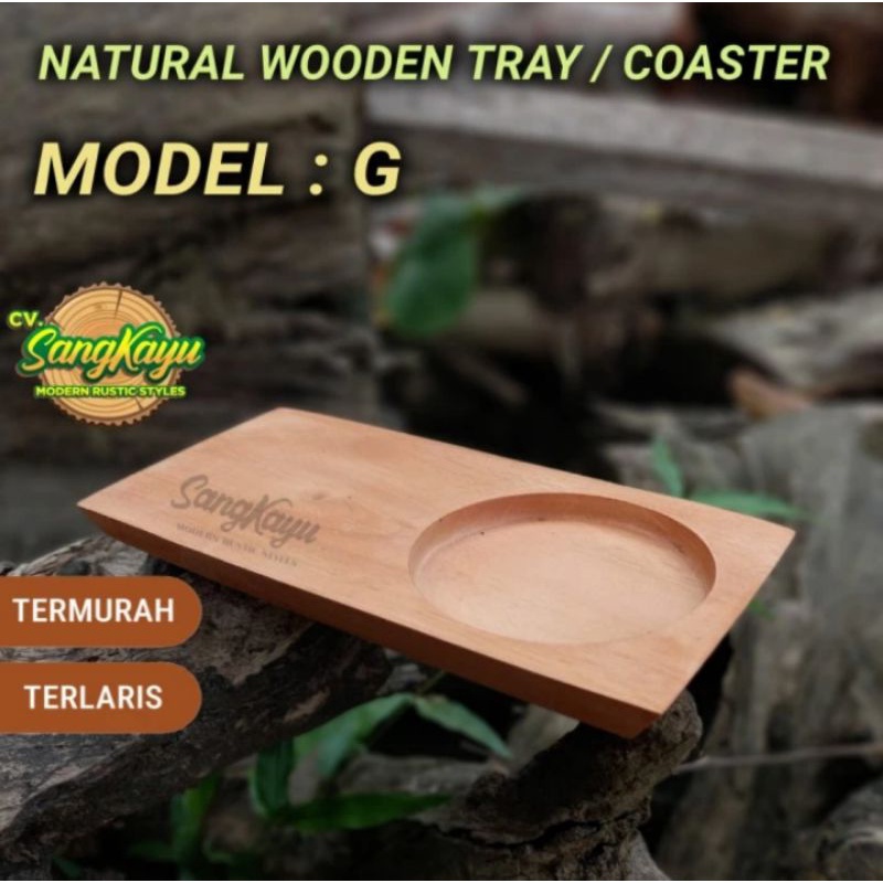 Jual Nampan Tatakan Nampan Kayu X Cm Tatakan Kayu Wooden Coaster Tray Shopee Indonesia