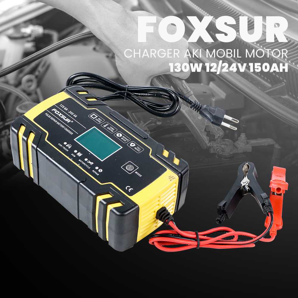 Jual Casan Aki Motor Mobil 150Amper 12Volt/24Volt 150Watt Portable