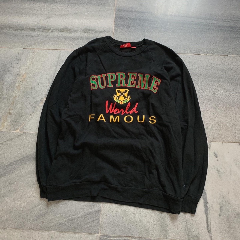 supreme world famous crewneck（Supreme World Famous Crewneck (FW18  
