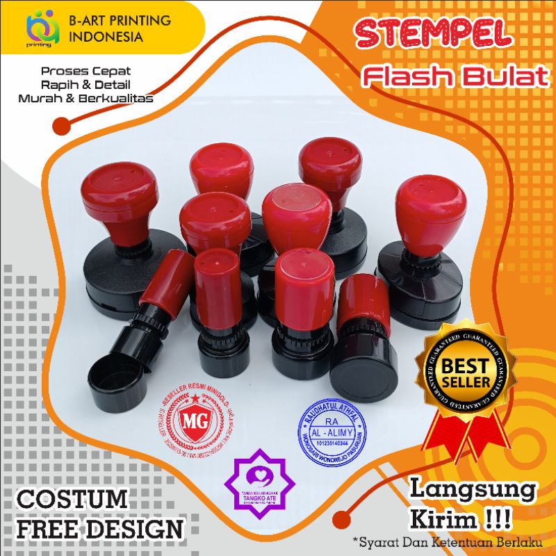 Jual Stempel Flash Pembuatan Stempel Flash Kilat Stempel Otomatis ...