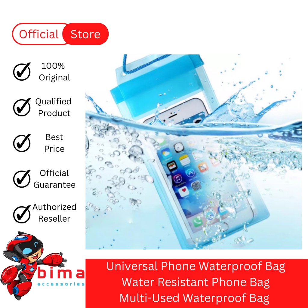 Jual Tas Dompet Sarung HP Waterproof / Waterproof Bag Phone Holder