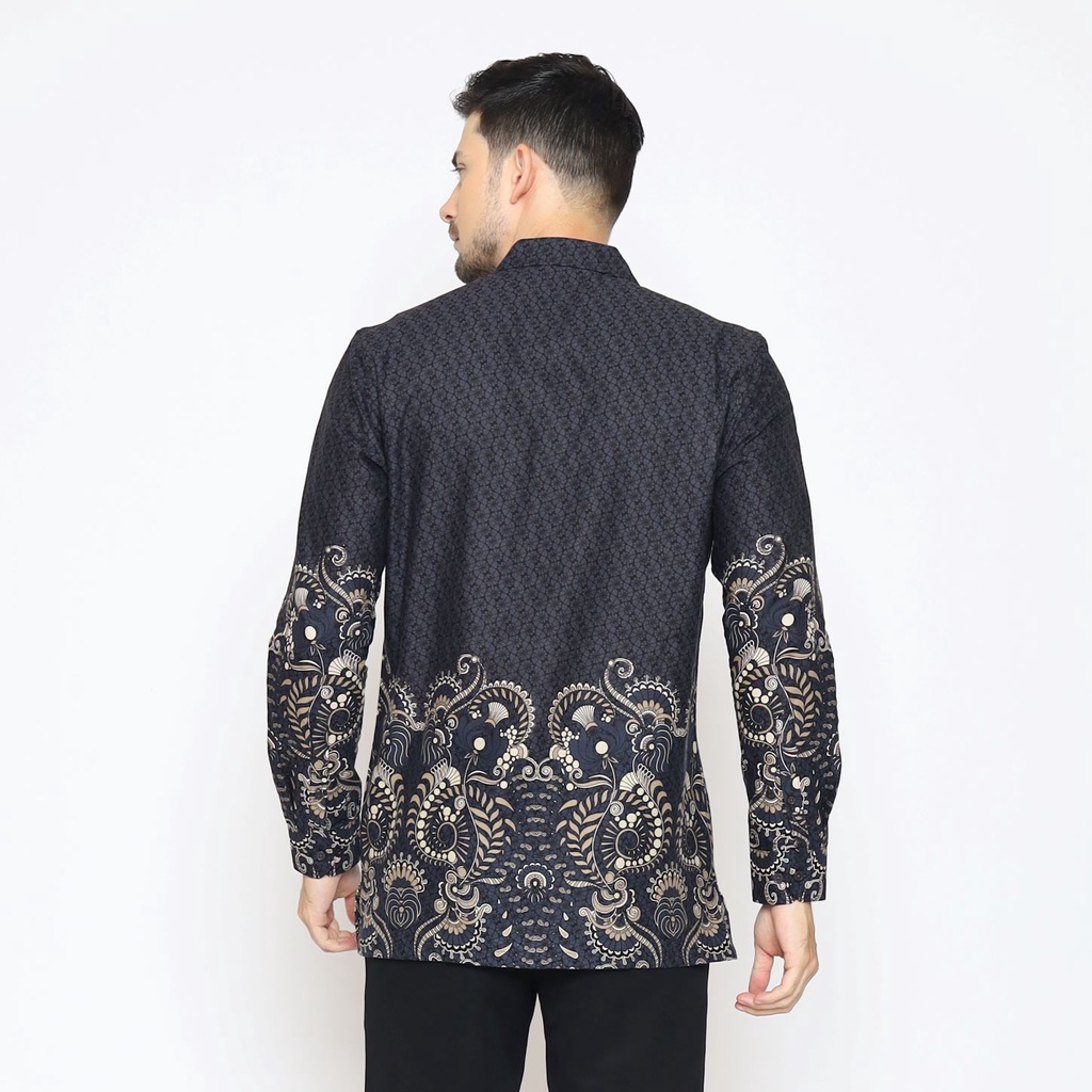 Jual MAGINOT CAKRA Batik Slim Fit Lengan Panjang | Shopee Indonesia