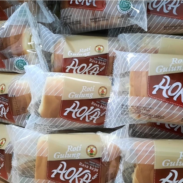 Jual Roti Aoka 1 Dus isi 60 pcs Bisa Campur | Shopee Indonesia