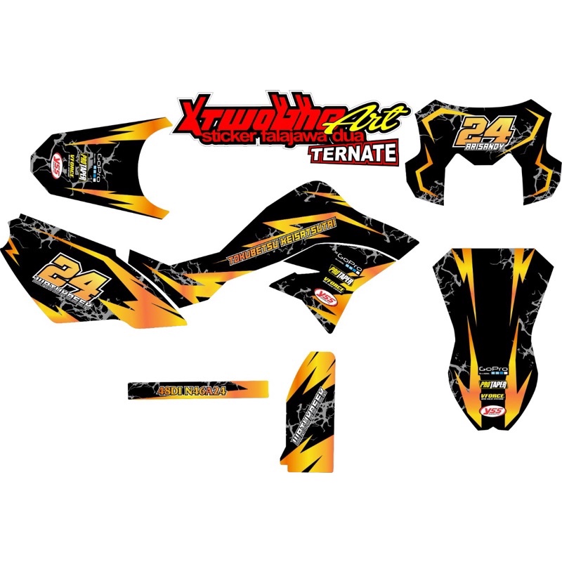 Jual Sticker Decal Dtracker full body | Shopee Indonesia