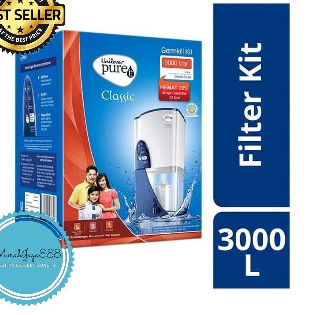 Jual Serba baruUnilever Pure It Germkill Kit Filter Air 3000L