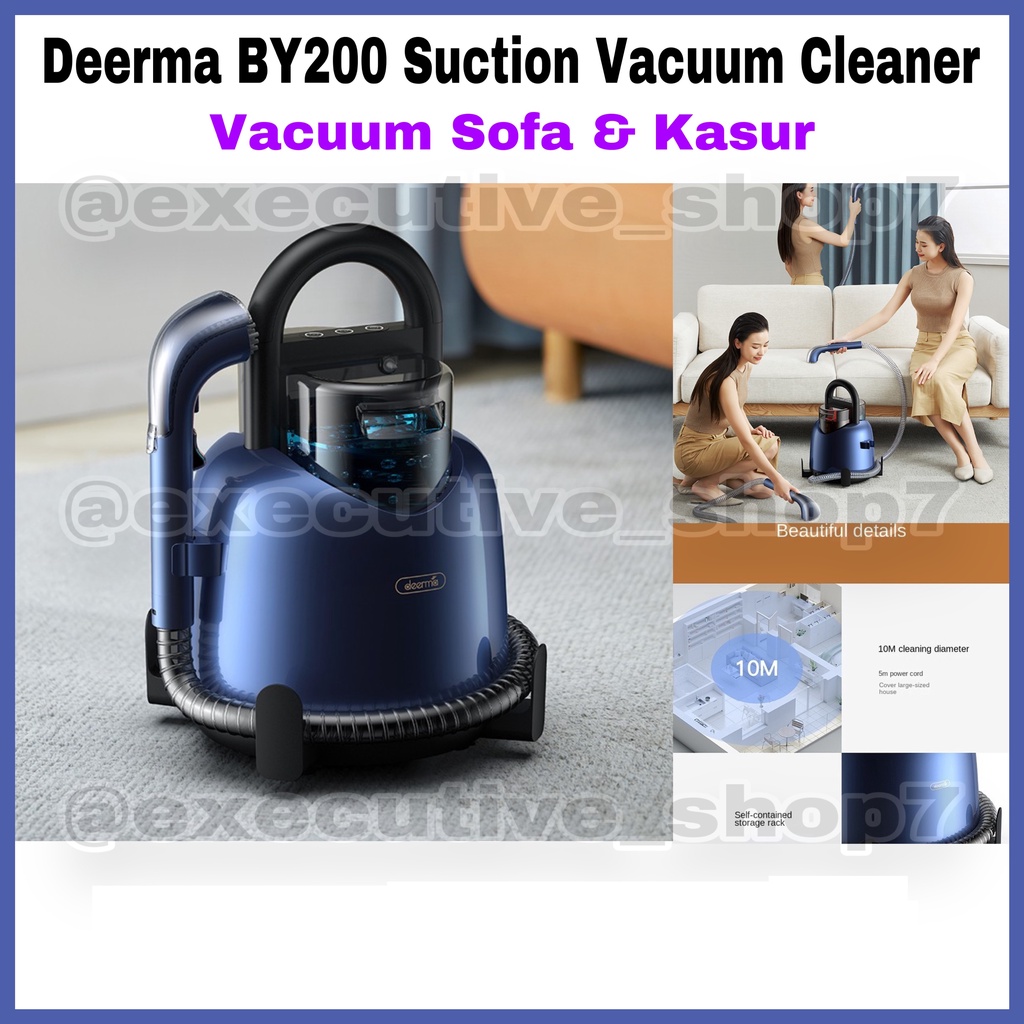 Jual Deerma BY200 Suction Vacuum Cleaner Vacuum Sofa & Kasur