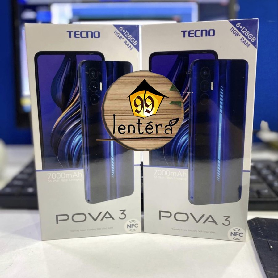 Jual TECNO POVA 3 6/128GB GARANSI RESMI | Shopee Indonesia