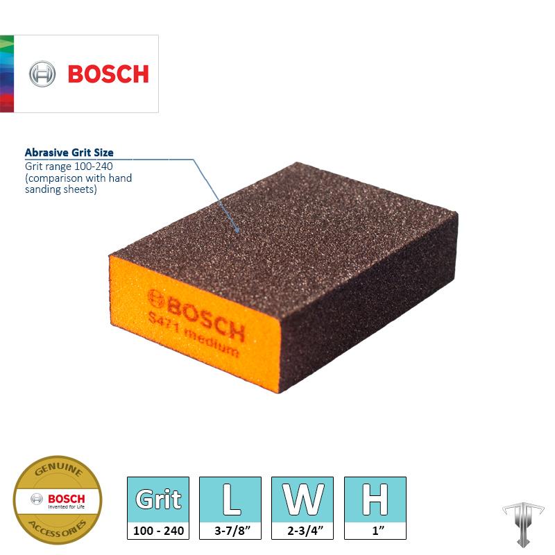 Jual Bosch Sponge Color Foam Block Medium S471 | Shopee Indonesia