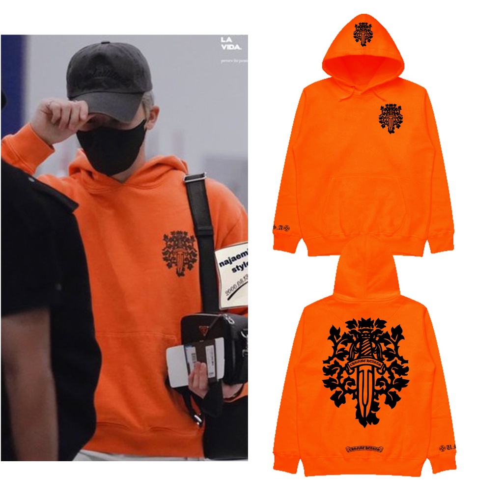 Jaemin orange hoodie online