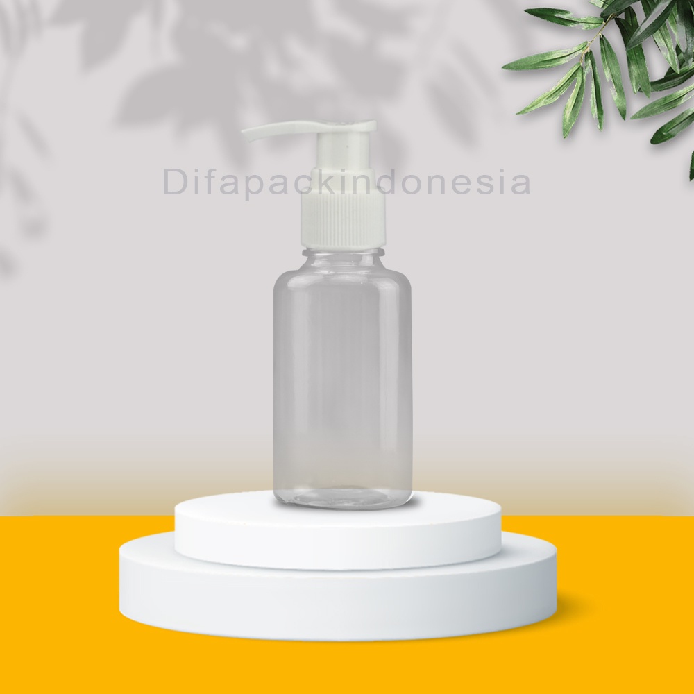 Jual BOTOL tubular PUMP LOTION 60ML PUTIH NATURAL | Shopee Indonesia