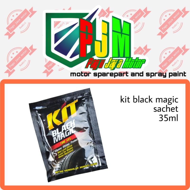 Jual Kit Black Magic Sachet Poles Semir Ban 35ml Furniture Dashboard