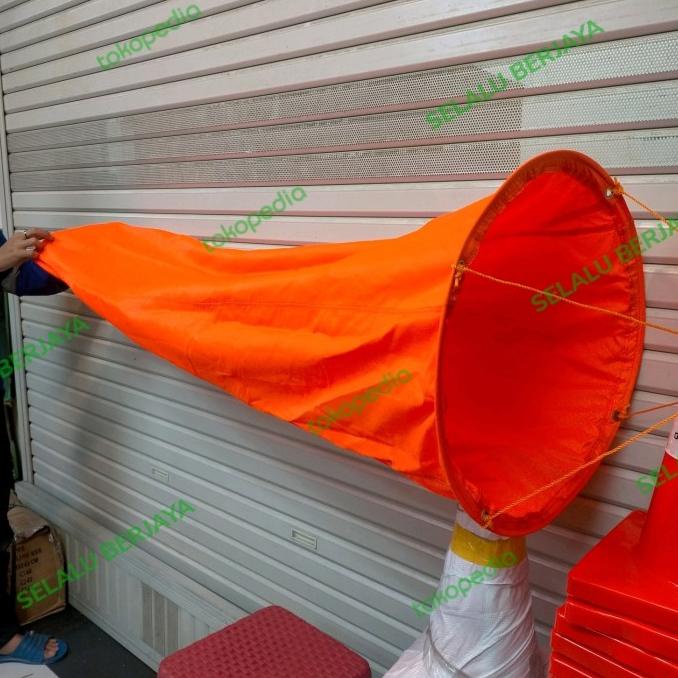 Jual petunjuk arah angin/ wind shock 60x1.5m x 30 | Shopee Indonesia