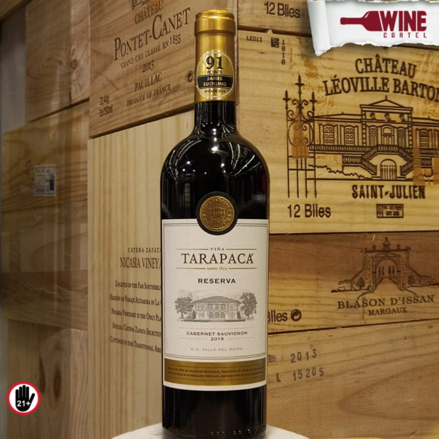 Jual RED WINE Tarapaca Reserva Sauvignon 750ml Shopee Indonesia