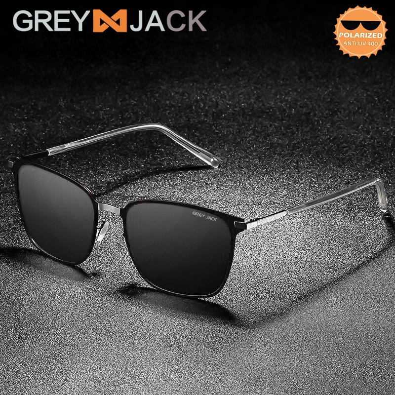 Jual Grey Jack Kacamata Hitam Fashion Sunglasses Polarized Anti