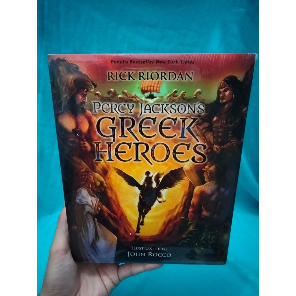 Jual Buku Percy Jacksons Greek Heroes Rick Riordan Shopee Indonesia