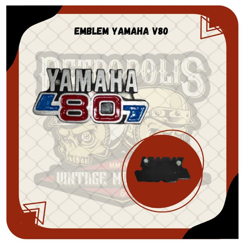 Jual Emblem Sayap Yamaha V Tahun Emblem Legshield Yamaha V