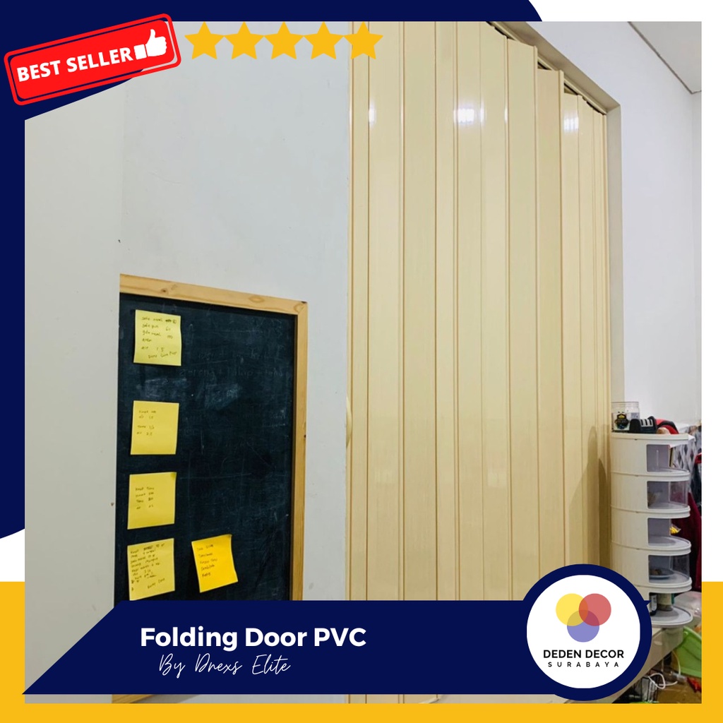 Jual Pvc Folding Door Warna Hd Pintu Sekat Ruangan Pintu Lipat