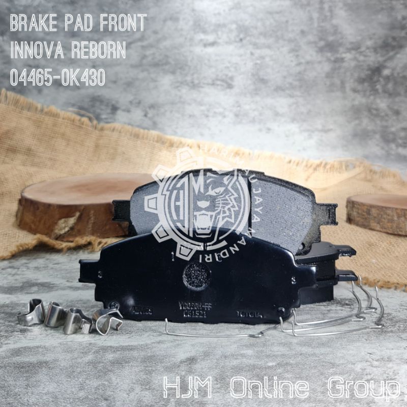 Jual BRAKE DISC PAD - KAMPAS REM DEPAN TOYOTA INNOVA REBORN VENTURER ...