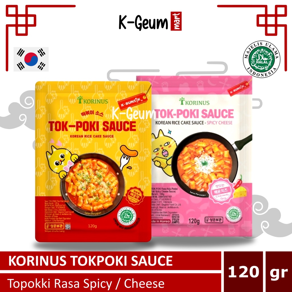 Jual KORINUS KBunsik Tokpoki Sauce / Tteokbokki Sauce / Saus Topokki ...