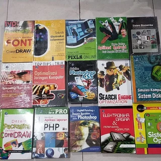 BUKU OBRAL SUPER MURAH - Buku KOMPUTER / TEKNOLOGI / PHOTOSHOP / MICROSOFT WORD / MICROSOFT EXCEL / MICROSOFT POWER POINT / MICROSOFT ACCESS / WORDPRESS / DATABASE / PHP / MYSQL / AUTOCAD