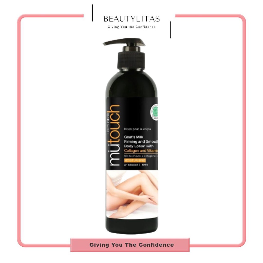 Jual MU TOUCH Goat's Milk Body Lotion Collagen & Vit E 400ml | Shopee ...