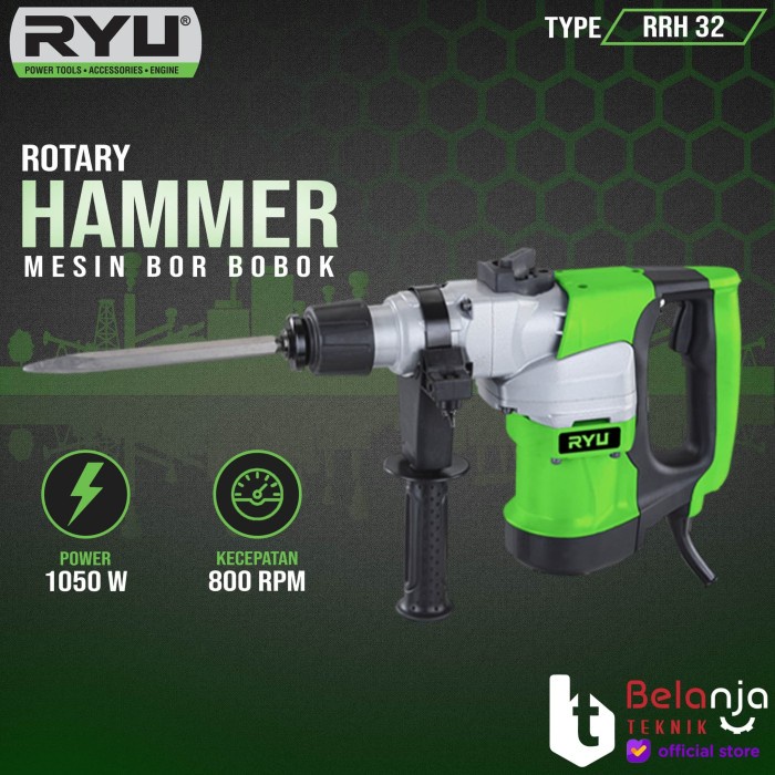 Jual Mesin Ryu Mesin Bor Bobok Beton Rrh 32 Demolition Hammer Rrh32 ...
