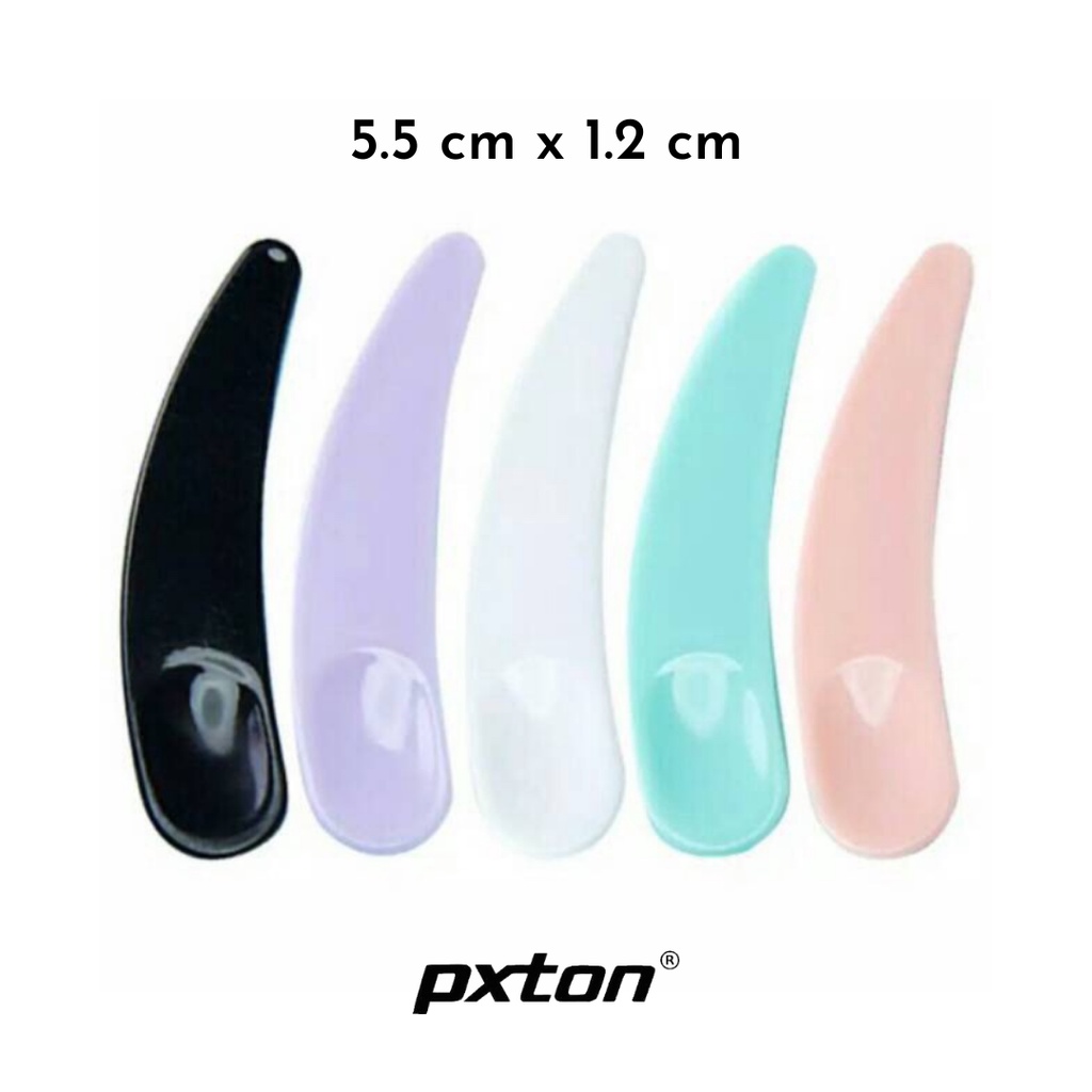 PXTON - SPATULA MASKER / SPATULA MINI / SPATULA MASKER SPATULA CREAM / SENDOK MASKER / SPATULA KOSMETIK / MANGKOK MASKER KOSMETIK CREAM KUE MAKANAN LEMARI PLASTIK SUTIL SPATULA KRIM / SPATULA MASKER spatula set rak sepatula murah