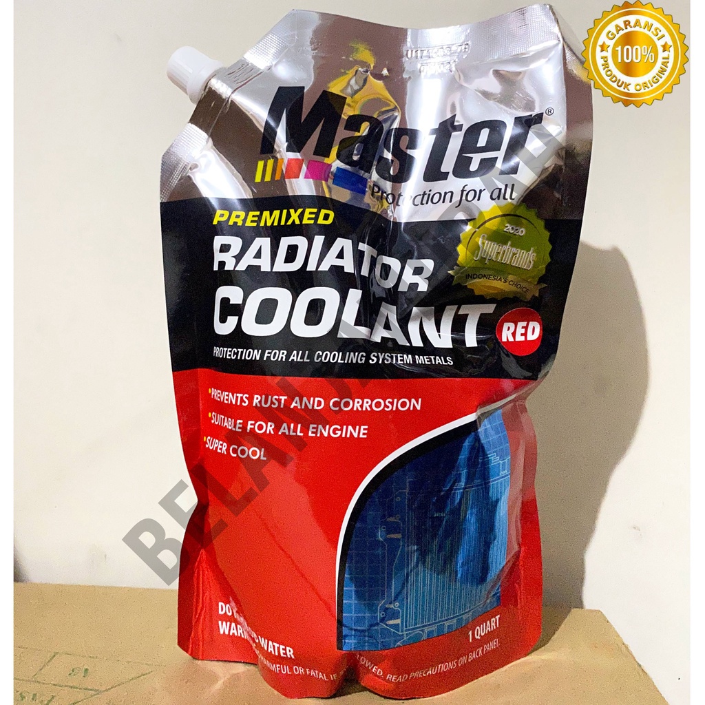 Jual Radiator Coolant / Air Radiator / pendingin Radiator Master Merah ...