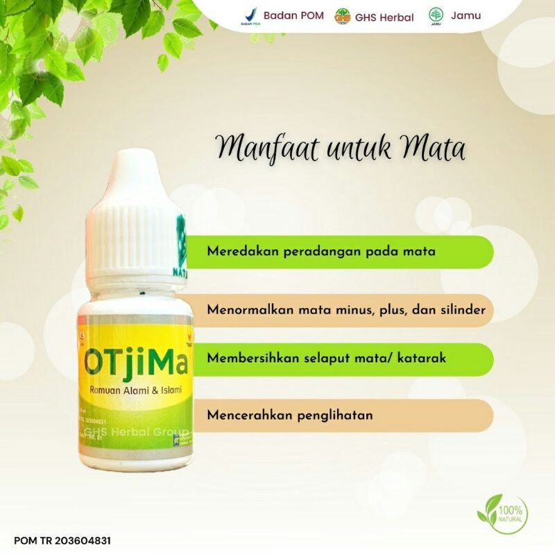 Jual OTJIMA HERBAL Tetes Mata Kemasan Baru Dari OTEM ISI 10 ML (OTEM ...