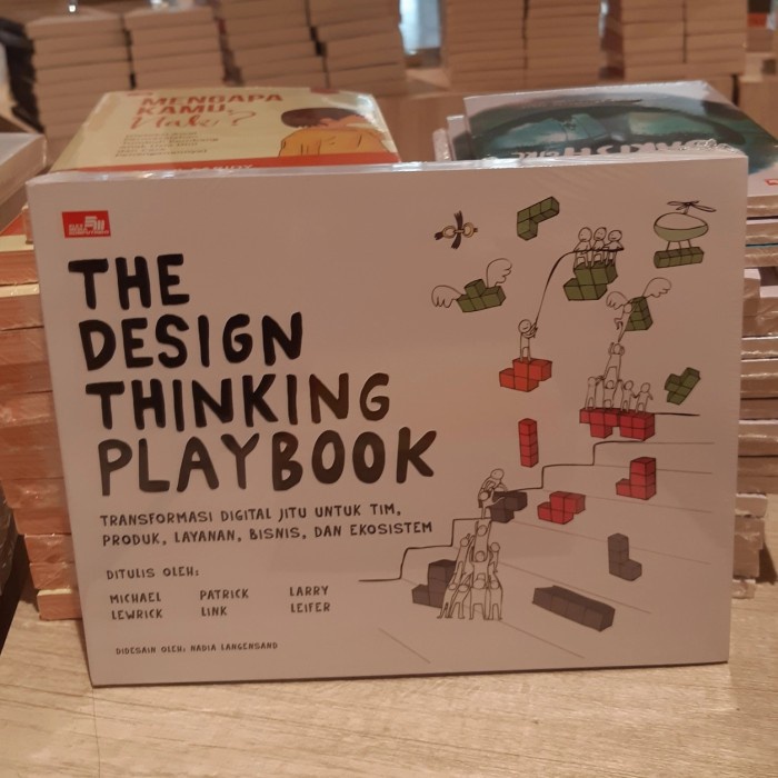 Jual Buku Buku The Design Thinking Playbook Transformasi Digital ...