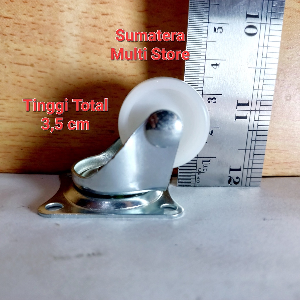 Jual Roda Kastor Nilon Fiber 1 inchi ( 2,5 cm ) - Caster / Gerobak ...