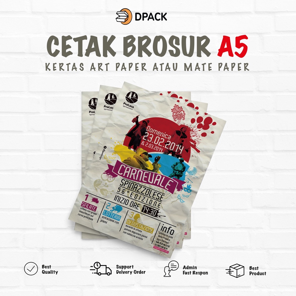 Jual CETAK BROSUR MURAH UKURAN A5 / CETAK FLYER / CETAK LEAFLET