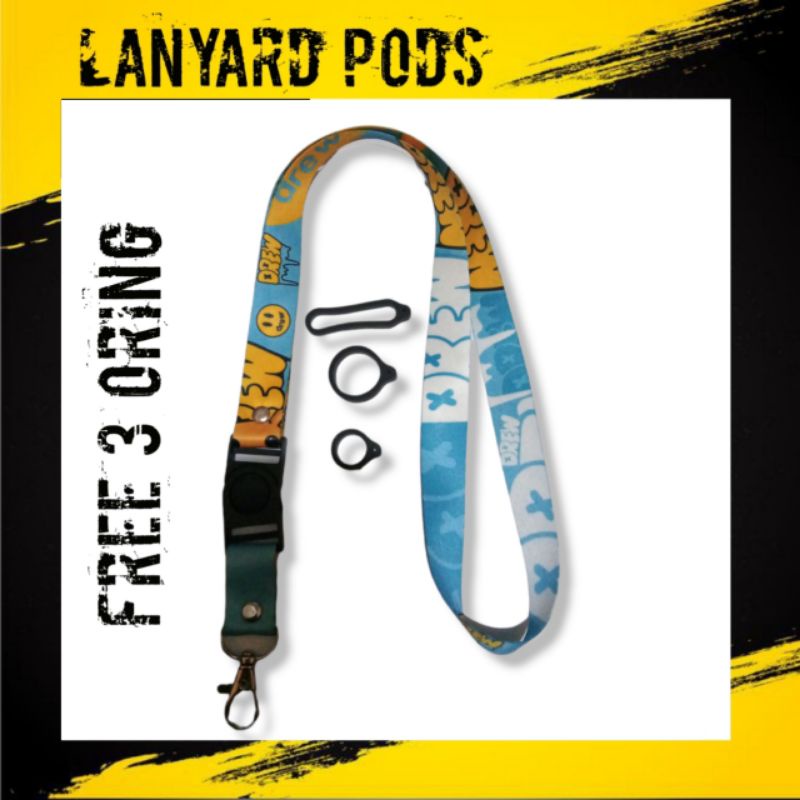 Jual LANYARD DREW FREE 3 ORING Shopee Indonesia