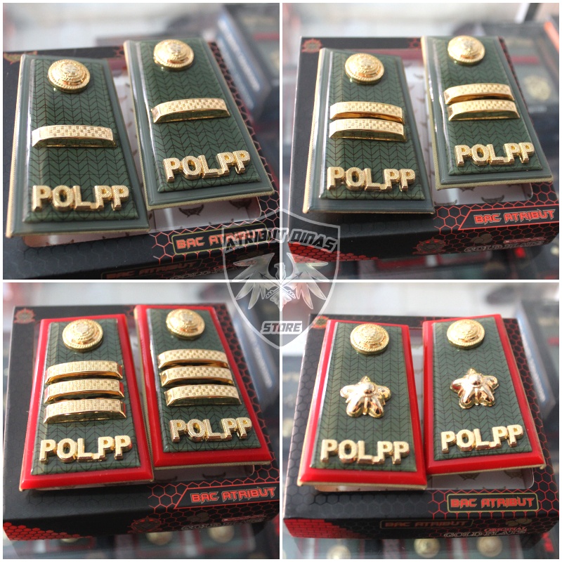 Jual Pangkat polpp pangkat satpolpp pdh 2c 2d 3a 3b 3c 3d 4a | Shopee ...