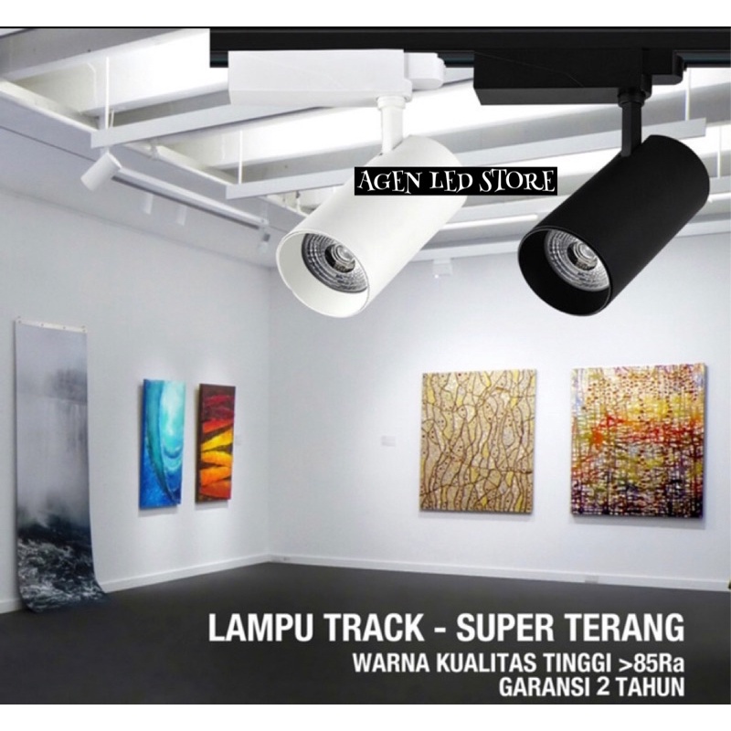 Jual Lampu Track Led Tracklight Spotlight Lampu Rell Led High Quality ...