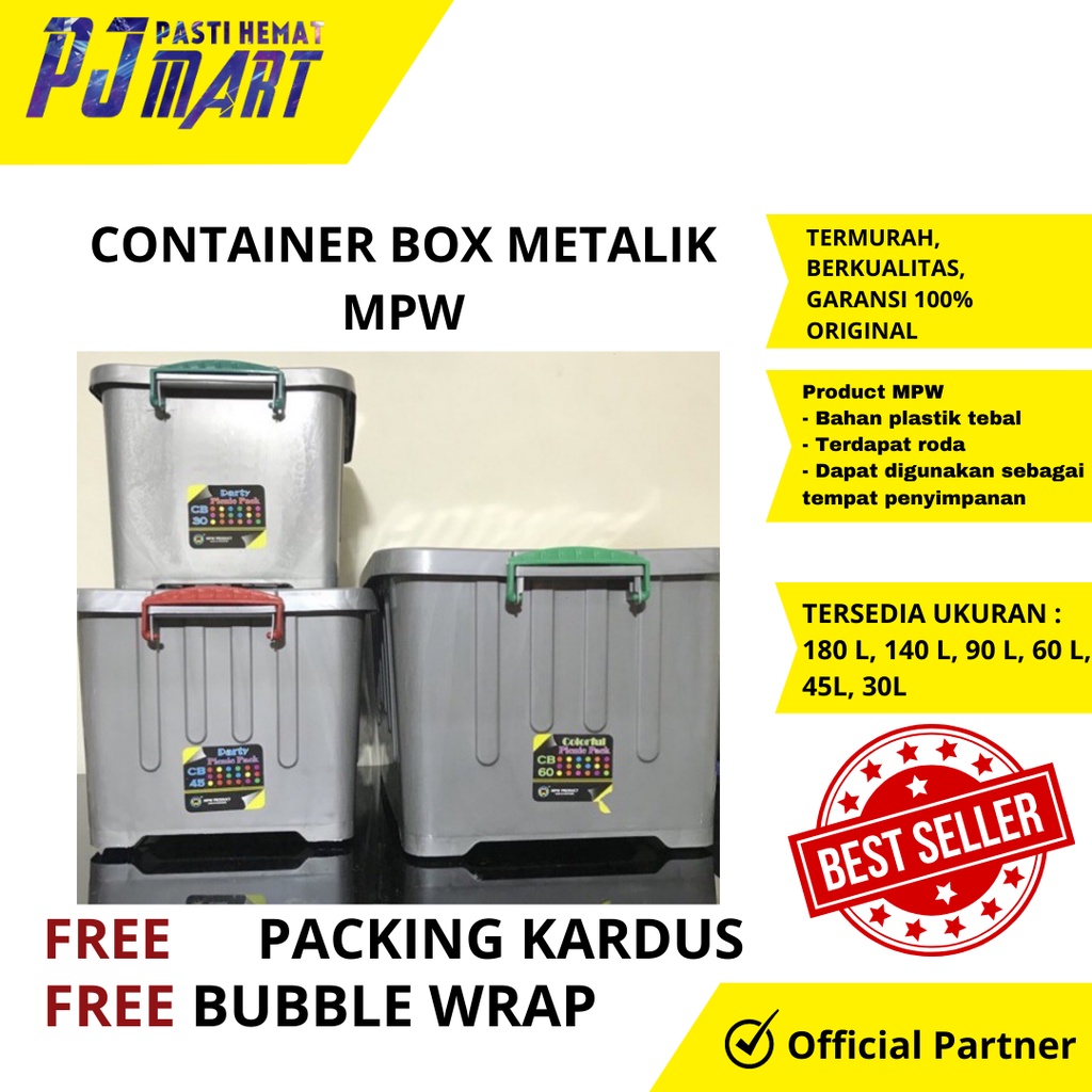 Jual Container Box Metalik Mpw Kontainer Box Box Roda Container