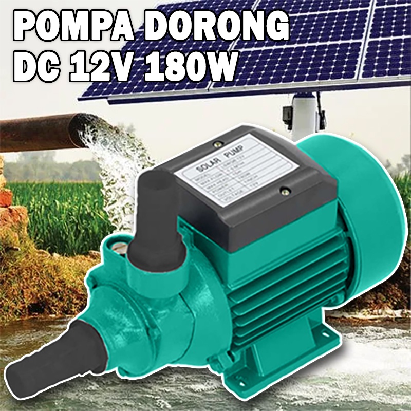 Jual Pompa Air DC 12V Tenaga Surya Solar Panel 12 Volt Sedot 