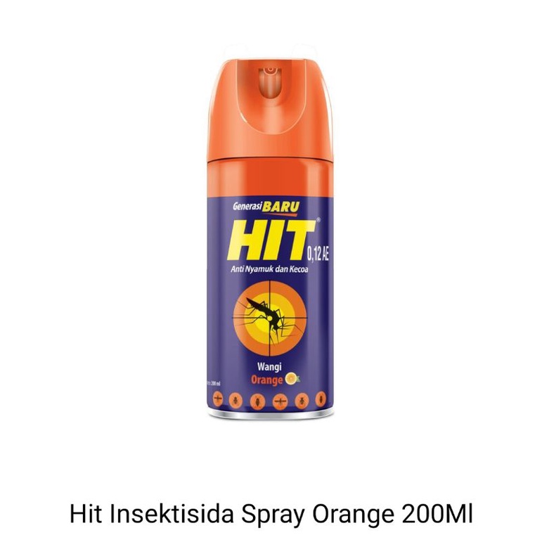 Jual hit insektisida spray orange 200ml | Shopee Indonesia