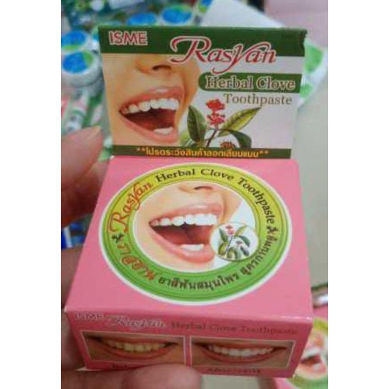 Jual Rasyan herbal clove toothpaste asli thailand Shopee Indonesia